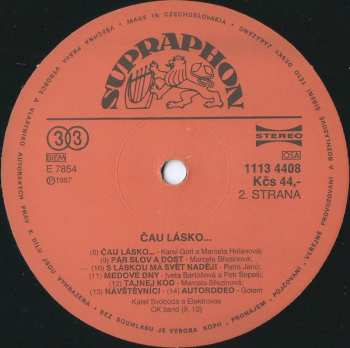LP Karel Svoboda: Čau Lásko