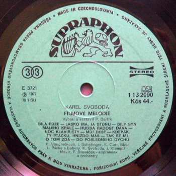LP Karel Svoboda: Filmové Melodie