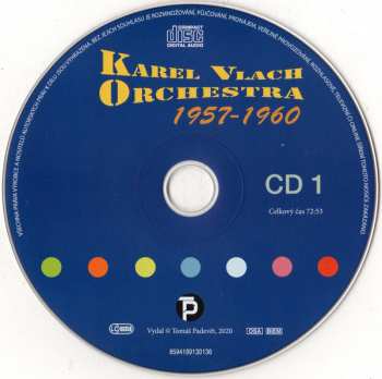 14CD/Dobozkészlet Karel Vlach Orchestra: 1957-1960