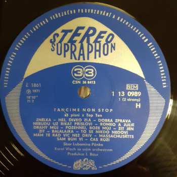 LP Karel Vlach Orchestra: Tančíme Nonstop S Karlem Vlachem 2