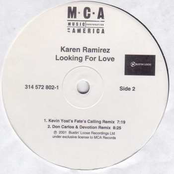 2LP Karen Ramirez: Looking For Love