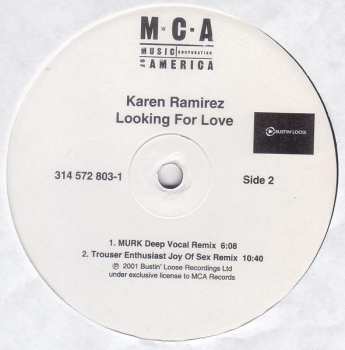 2LP Karen Ramirez: Looking For Love