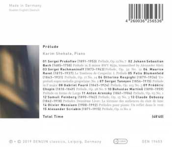 CD Karim Shehata: Prélude