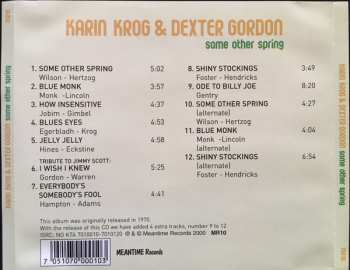 CD Dexter Gordon: Some Other Spring - Blues And Ballads