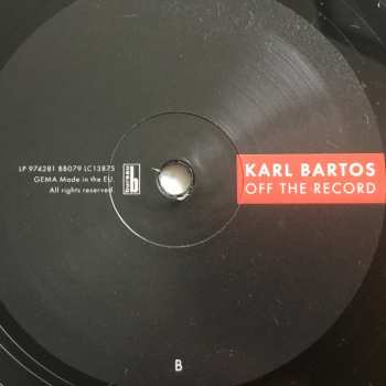 LP Karl Bartos: Off The Record