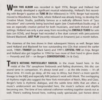 CD Dave Holland: All Kinds Of Time LTD