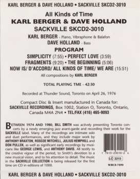 CD Dave Holland: All Kinds Of Time LTD
