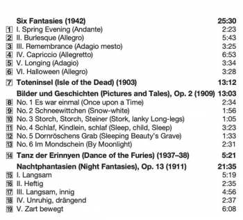 CD Joseph Banowetz: Isle Of The Dead / Six Fantasies / Pictures And Tales / Night Fantasies / Dance Of The Furies