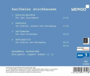 CD Karlheinz Stockhausen: Kontra-Punkte / Refrain / Zeitmasze / Schlagtrio 