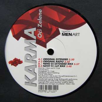 LP Karma: Oči Zelene