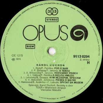 LP Karol Duchoň: Karol Duchoň