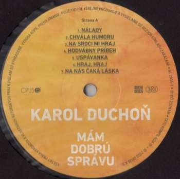 LP Karol Duchoň: Mám Dobrú Správu