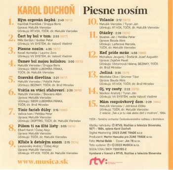 CD Karol Duchoň: Piesne Nosím