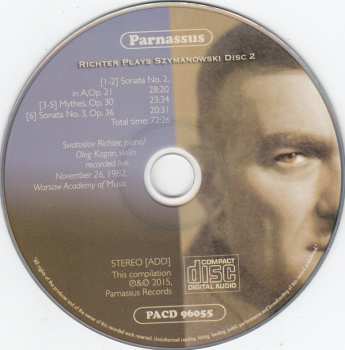 2CD Sviatoslav Richter: 100th Birthday Concerts (Warsaw 1982) LTD