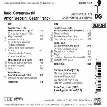 2CD César Franck: Chamber Music