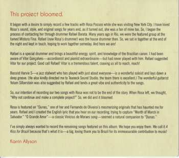 CD Karrin Allyson:  Kiss For Brazil