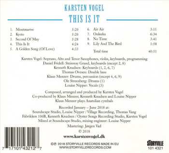 CD Karsten Vogel: This Is It