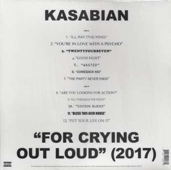 LP Kasabian: For Crying Out Loud