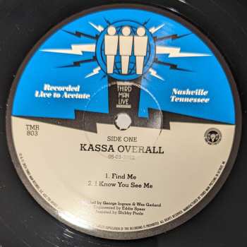 LP Kassa Overall: Live At Third Man Records