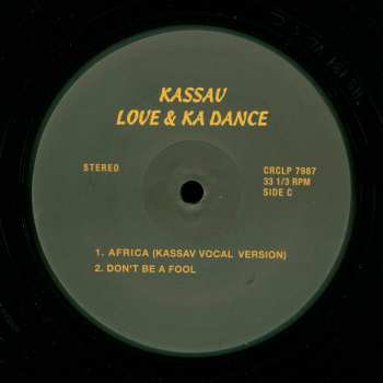 2LP Kassav': Love And Ka Dance LTD