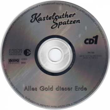 3CD/Dobozkészlet Kastelruther Spatzen: Alles Gold Dieser Erde