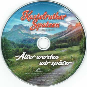 CD Kastelruther Spatzen: Älter Werden Wir Später