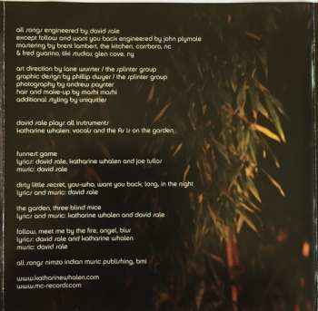 CD Katharine Whalen: Dirty Little Secret