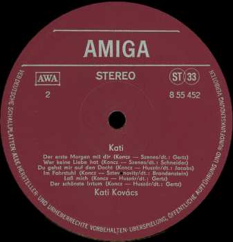 LP Kati Kovács: Kati