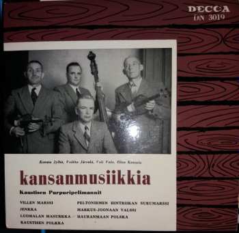 Album Kaustisen Purppuripelimannit: Kansanmusiikkia
