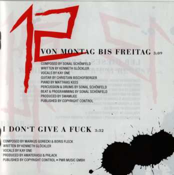 CD Kay One: J.G.U.D.Z.S. (Jung Genug Um Drauf Zu Scheissen)