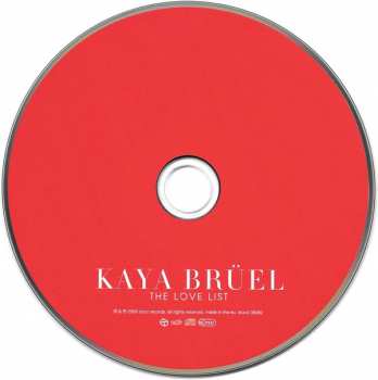 CD Kaya Brüel: The Love List