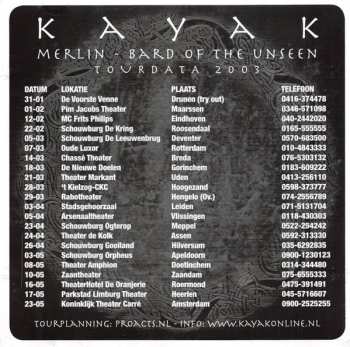 CD Kayak: Merlin - Bard Of The Unseen