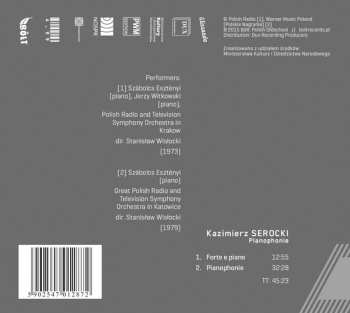 CD Kazimierz Serocki: Pianophonie