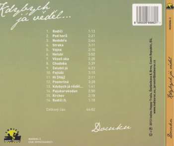 CD Docuku: Kdybych Já Věděl...