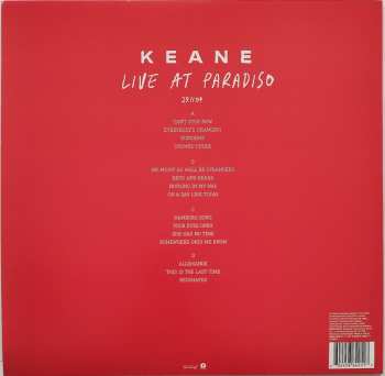 2LP Keane: Live At Paradiso 29.11.04 CLR | LTD
