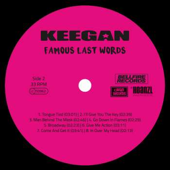 LP Keegan: Famous Last Words