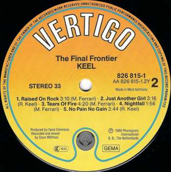 LP Keel: The Final Frontier