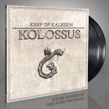 2LP Keep Of Kalessin: Kolossus Black Ltd.