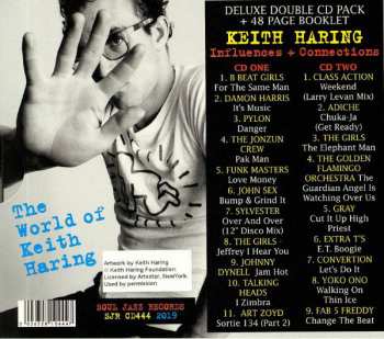 2CD Keith Haring: The World Of Keith Haring (Influences + Connections) DLX