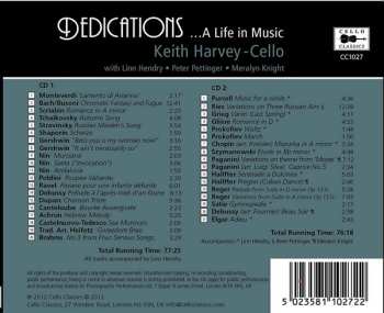2CD Keith Harvey: Dedications …A Life In Music