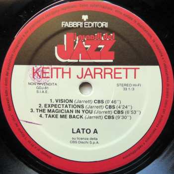LP Keith Jarrett: Vision