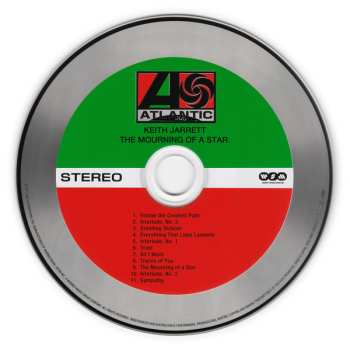 CD Keith Jarrett: The Mourning Of A Star = 流星