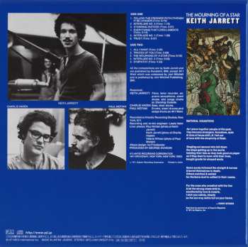 CD Keith Jarrett: The Mourning Of A Star = 流星