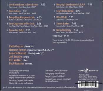CD Keith Oxman: Two Cigarettes In The Dark