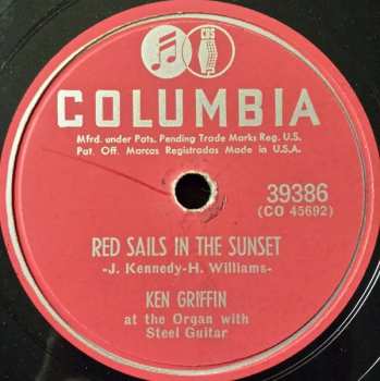 CD Ken Griffin: Red Sails In The Sunset