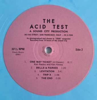 LP Ken Kesey: The Acid Test CLR | LTD