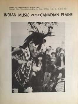 CD Ken Peacock: Indian Music Of The Canadian Plains