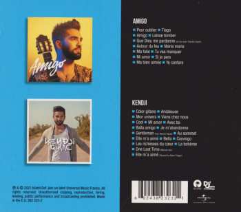 2CD/Dobozkészlet Kendji Girac: Amigo / Kendji