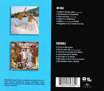 2CD/Dobozkészlet Kendji Girac: Mi Vida / Ensemble DIGI