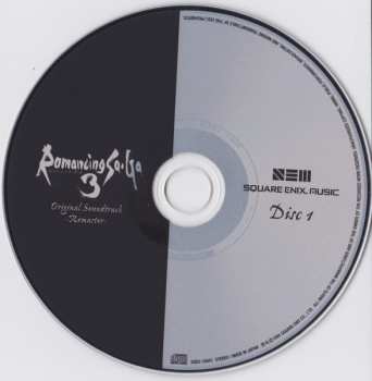 3CD Kenji Ito: Romancing Saga 3 Original Soundtrack -Remaster- = ロマンシング サ・ガ3 オリジナル・サウンドトラック ―リマスター―